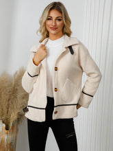 Load image into Gallery viewer, Pocketed Button Down Collared Neck Jacket