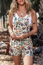 Load image into Gallery viewer, Printed Square Neck Wide Strap Romper