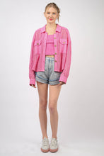 Load image into Gallery viewer, VERY J Button Up Long Sleeve Lace Shirt