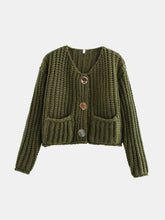 Load image into Gallery viewer, Button Down Long Sleeve Cardigan