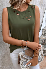Load image into Gallery viewer, Cutout Round Neck Tank
