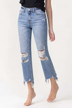 Load image into Gallery viewer, Lovervet High Rise Distressed Straight Jeans