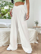 Load image into Gallery viewer, Elastic Waist Wide Leg Pants