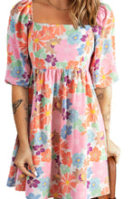 Load image into Gallery viewer, Printed Half Sleeve Mini Dress