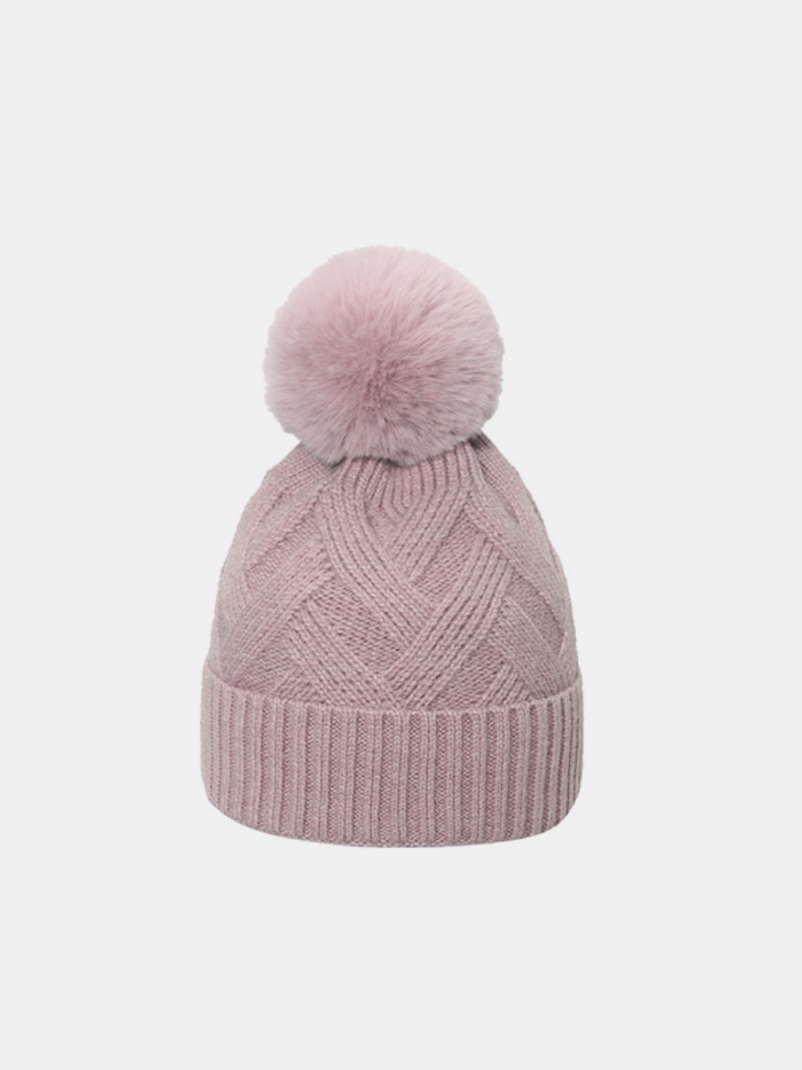 Load image into Gallery viewer, Roll Rim Hat with Pompom
