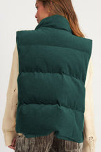 Load image into Gallery viewer, Zip Up Turtleneck Vest Coat