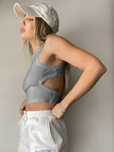 Load image into Gallery viewer, Cutout Round Neck Tank