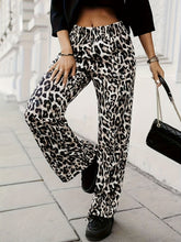 Load image into Gallery viewer, Full Size Animal Print Elastic Waist Pants