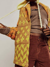 Load image into Gallery viewer, Collared Neck Long Sleeve Cardigan