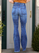Load image into Gallery viewer, Raw Hem Distressed Bootcut Jeans