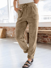 Load image into Gallery viewer, Drawstring Pants with Pockets