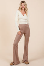 Load image into Gallery viewer, Mittoshop Stretchy Soft Elastic Waist Flare Pants