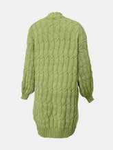Load image into Gallery viewer, Open Front Long Sleeve Cardigan