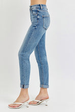 Load image into Gallery viewer, Risen Full Size High Rise Cropped Roll Up Jeans