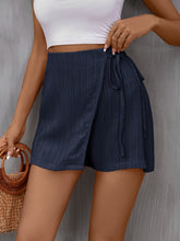 Load image into Gallery viewer, Tied High Waist Skort