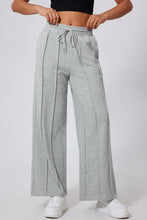 Load image into Gallery viewer, Drawstring Wide Leg Active Pants
