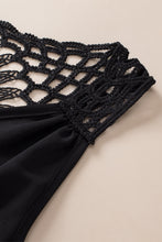 Load image into Gallery viewer, Openwork V-Neck Tank