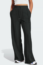 Load image into Gallery viewer, Drawstring Wide Leg Active Pants