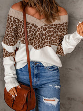 Load image into Gallery viewer, Leopard Long Sleeve Sweater
