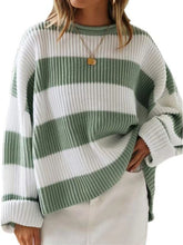 Load image into Gallery viewer, Round Neck Long Sleeve Sweater