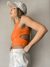 Load image into Gallery viewer, Cutout Round Neck Tank