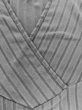 Load image into Gallery viewer, Ribbed Surplice Long Sleeve T-Shirt