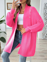 Load image into Gallery viewer, Open Front Long Sleeve Cardigan