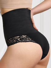 Load image into Gallery viewer, Lace Detail High Waist Shaping Panty