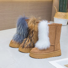 Load image into Gallery viewer, Thermal Suede Platform Boots