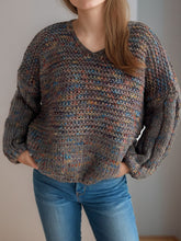 Load image into Gallery viewer, Dropped Shoulder Long Sleeve Sweater