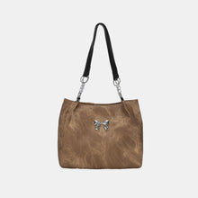 Load image into Gallery viewer, Bow Polyester Medium Tote Bag