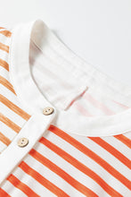 Load image into Gallery viewer, Striped Round Neck Sleeveless Jumpsuit