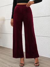 Load image into Gallery viewer, Elastic Waist Wide Leg Pants