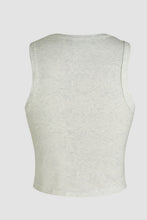 Load image into Gallery viewer, Flower Round Neck Tank