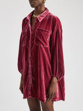 Load image into Gallery viewer, Collared Neck Button Down Long Sleeve Shirt