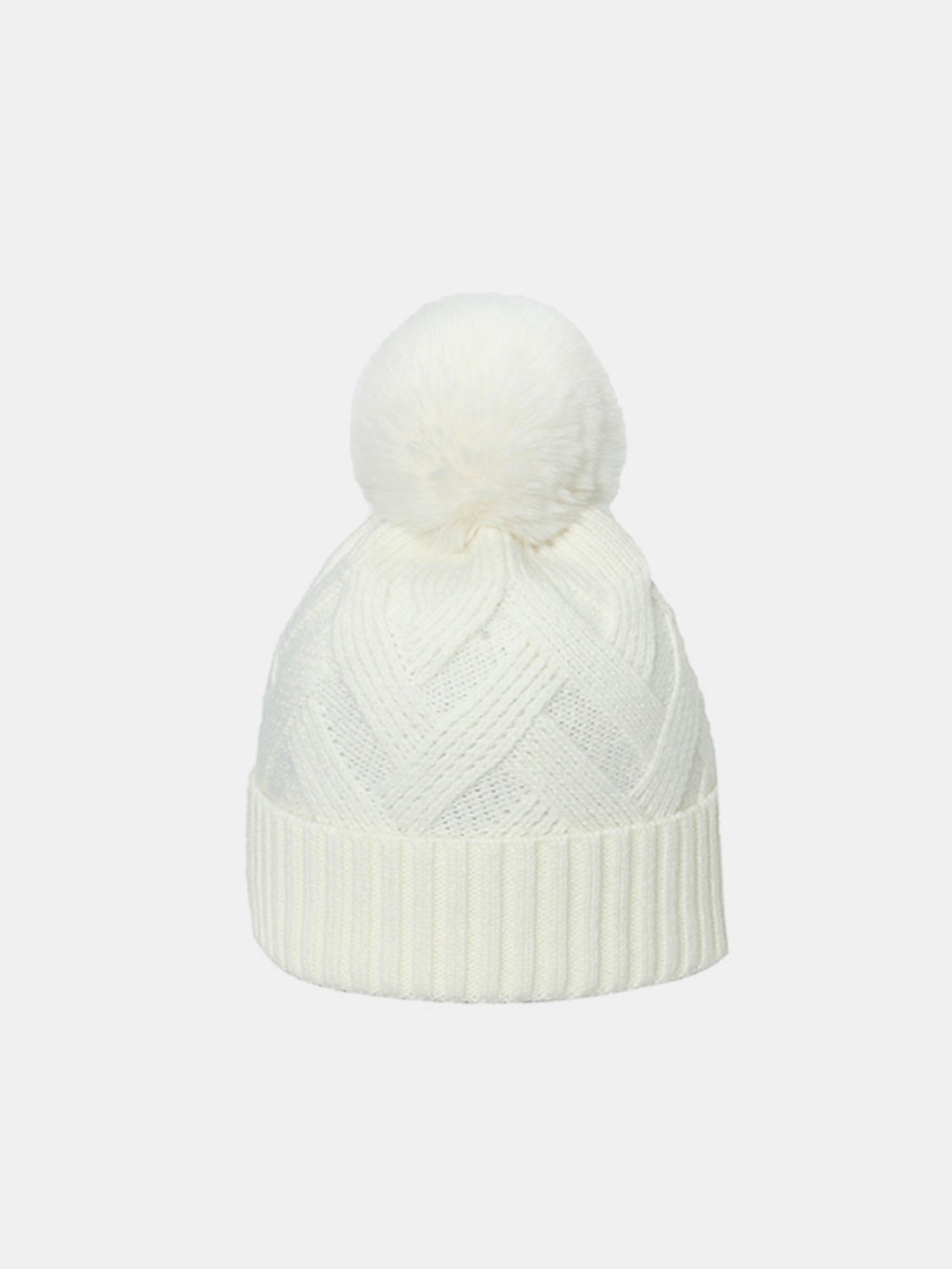 Load image into Gallery viewer, Roll Rim Hat with Pompom