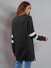 Load image into Gallery viewer, Full Size Striped Round Neck Long Sleeve T-Shirt