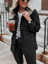 Load image into Gallery viewer, Pocketed Long Sleeve Zip Up Jacket
