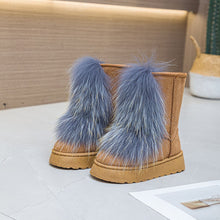 Load image into Gallery viewer, Thermal Suede Platform Boots