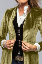 Load image into Gallery viewer, Slit Back Open Front Cardigan
