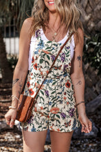 Load image into Gallery viewer, Printed Square Neck Wide Strap Romper