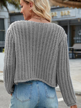 Load image into Gallery viewer, Round Neck Button Up Cardigan with Pockets