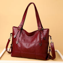 Load image into Gallery viewer, PU Leather Medium Handbag