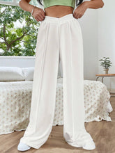 Load image into Gallery viewer, Elastic Waist Wide Leg Pants