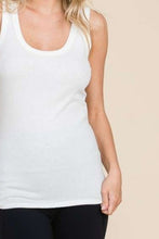Load image into Gallery viewer, Culture Code Full Size Ribbed Scoop Neck Tank