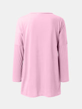 Load image into Gallery viewer, Full Size Round Neck Long Sleeve T-Shirt