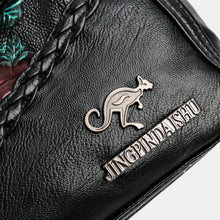 Load image into Gallery viewer, PU Leather Rose Pattern Shoulder Bag