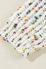 Load image into Gallery viewer, Twisted Confetti Boat Neck Sweater