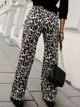 Load image into Gallery viewer, Full Size Animal Print Elastic Waist Pants