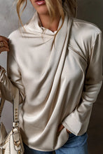 Load image into Gallery viewer, Cutout Ruched Long Sleeve Blouse